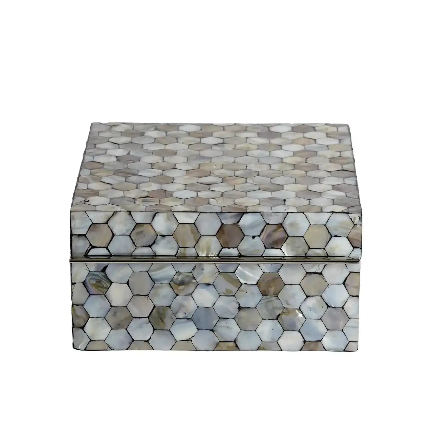 GLOBAL VIEWS MOTHER OF PEARL BOX - Decorative Accents