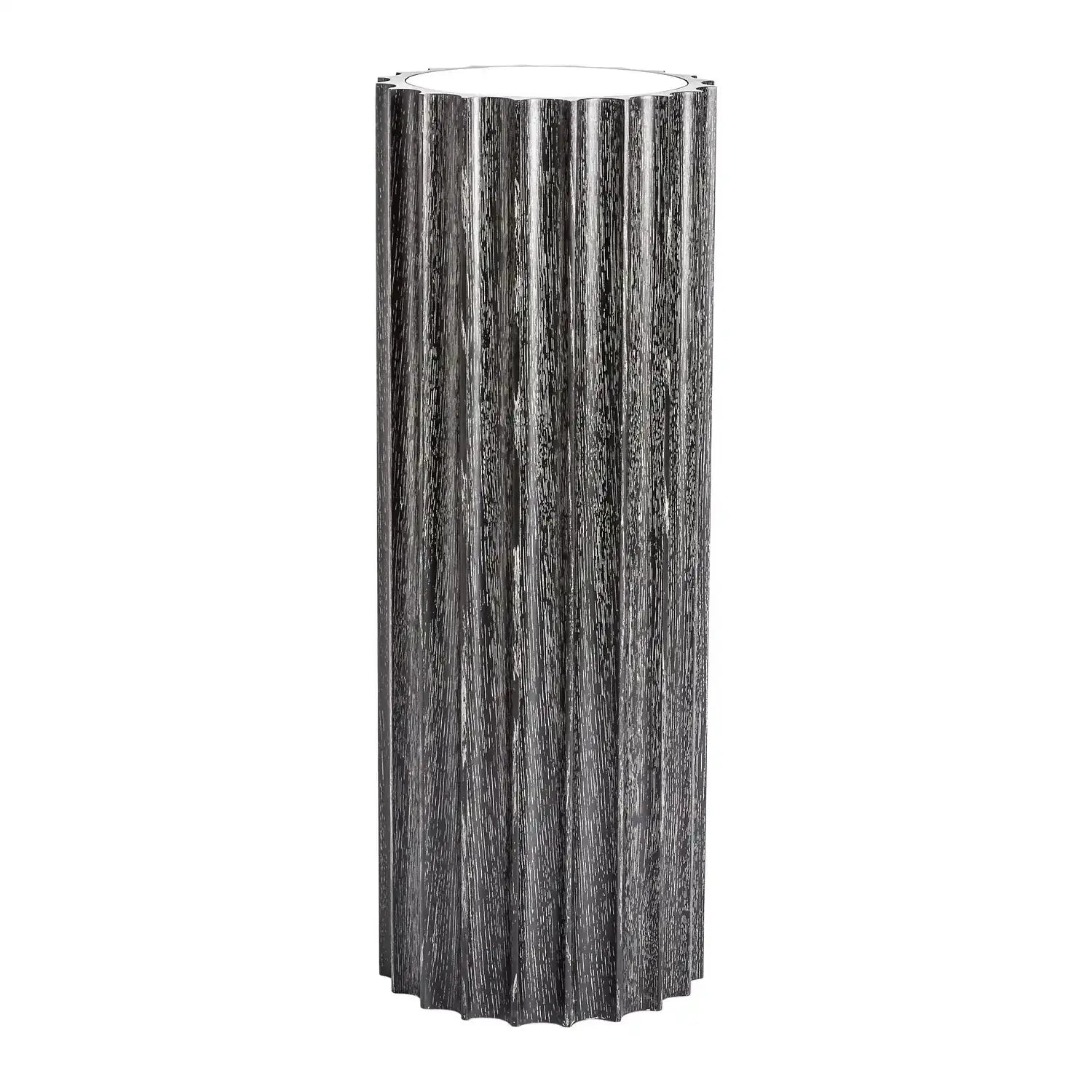 GLOBAL VIEWS REFLECTIVE COLUMN PEDESTAL - Decorative Accents