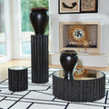 GLOBAL VIEWS REFLECTIVE COLUMN PEDESTAL - Decorative Accents
