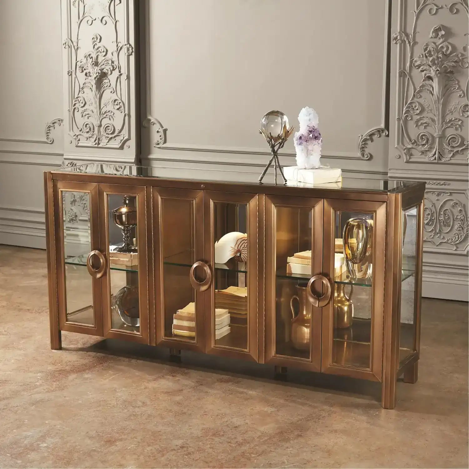 GLOBAL VIEWS APOTHECARY CONSOLE CABINET - Cabinets & Bar