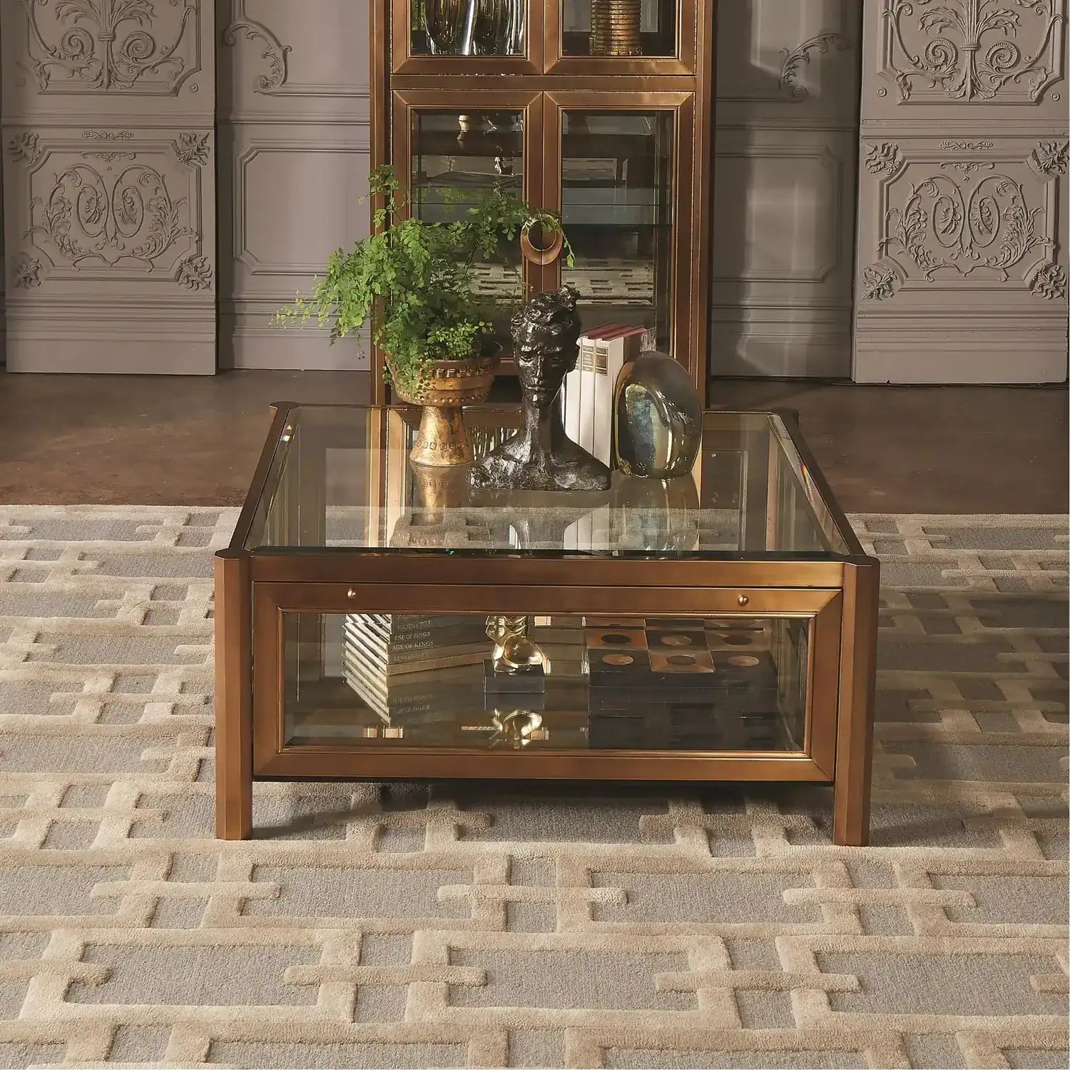 GLOBAL VIEWS APOTHECARY COCKTAIL TABLE - Coffee