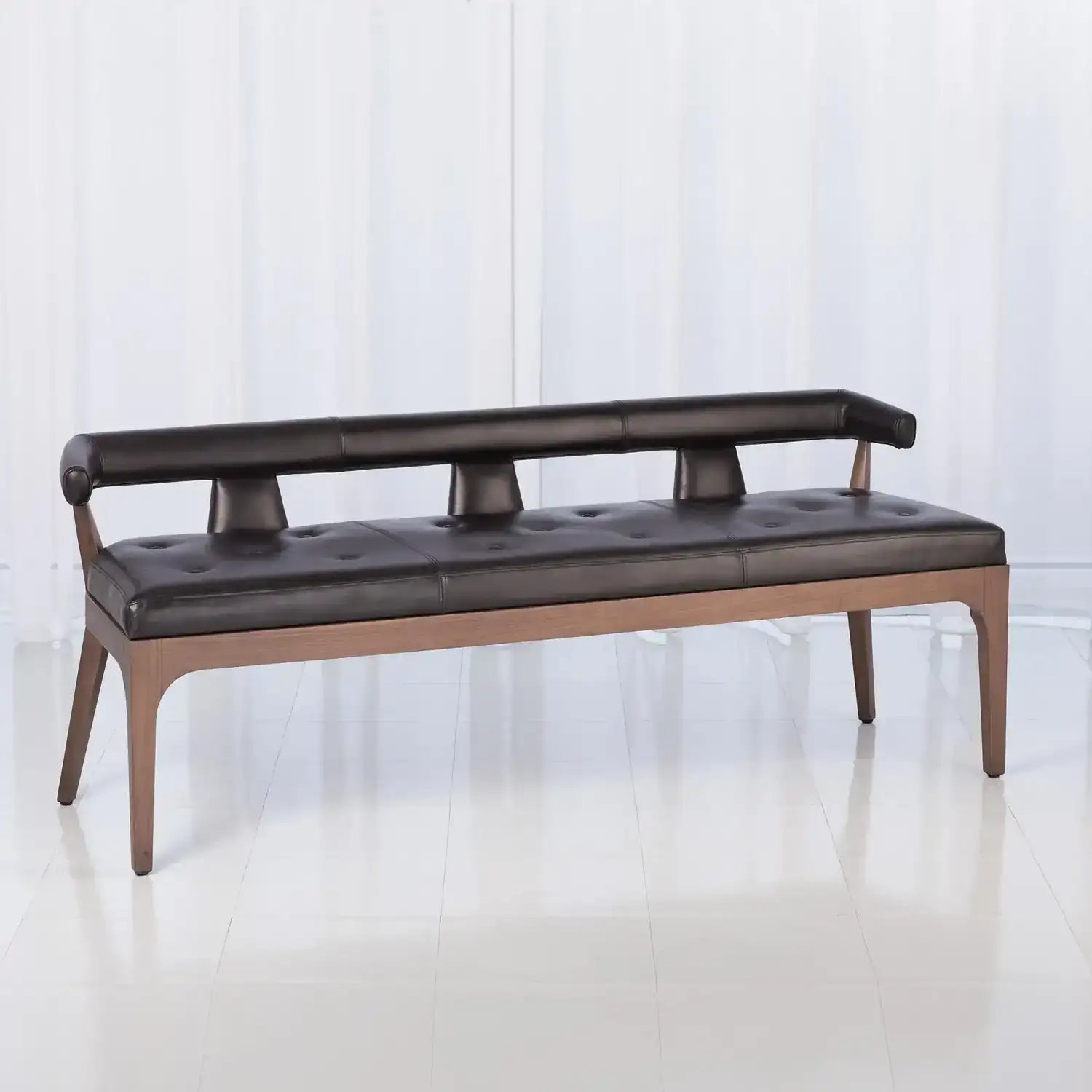 GLOBAL VIEWS MODERNO BENCH - Benches, Ottoman, Stools
