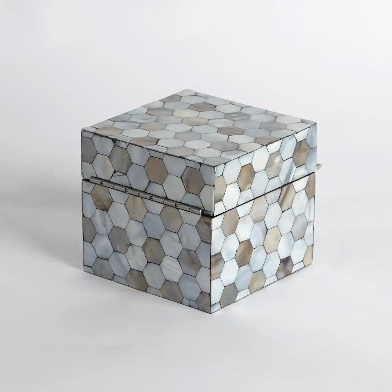GLOBAL VIEWS MOTHER OF PEARL BOX - Decorative Accents