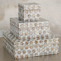 GLOBAL VIEWS MOTHER OF PEARL BOX - Decorative Accents