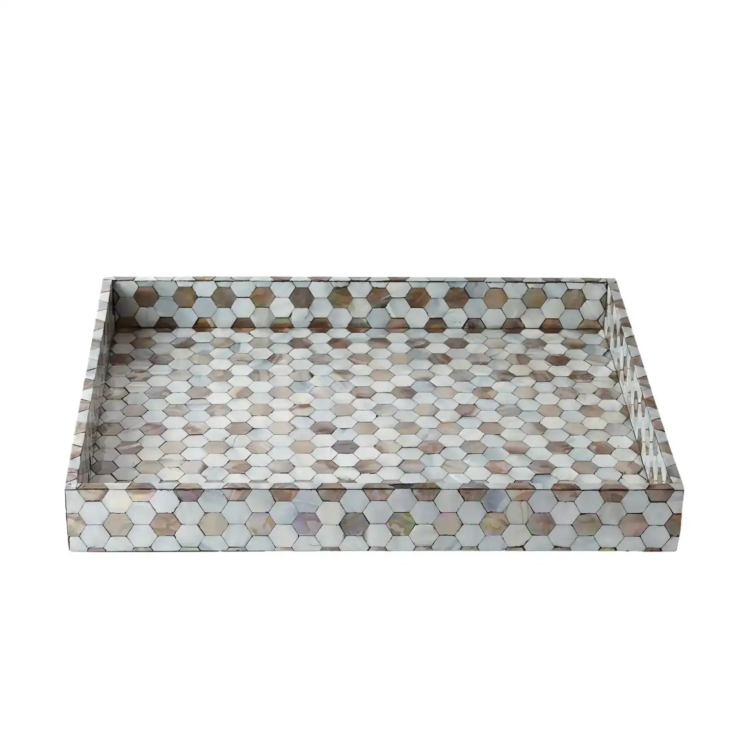 GLOBAL VIEWS MOTHER OF PEARL TRAY - Decorative Accents