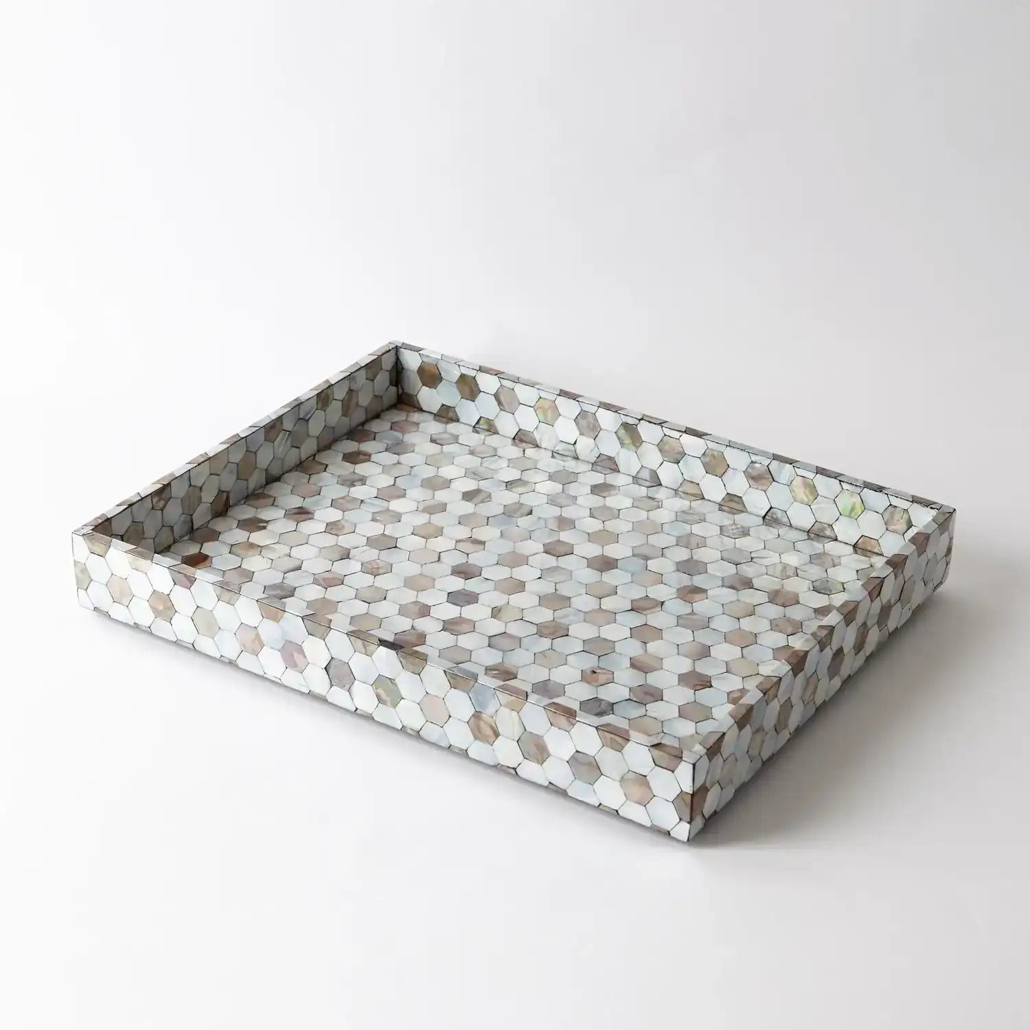 GLOBAL VIEWS MOTHER OF PEARL TRAY - Decorative Accents
