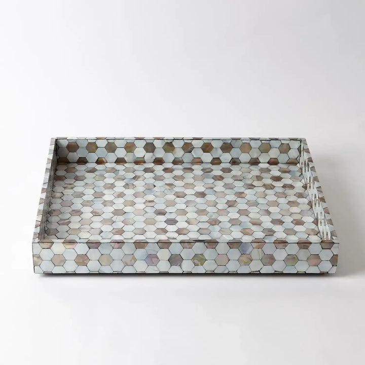 GLOBAL VIEWS MOTHER OF PEARL TRAY - Decorative Accents
