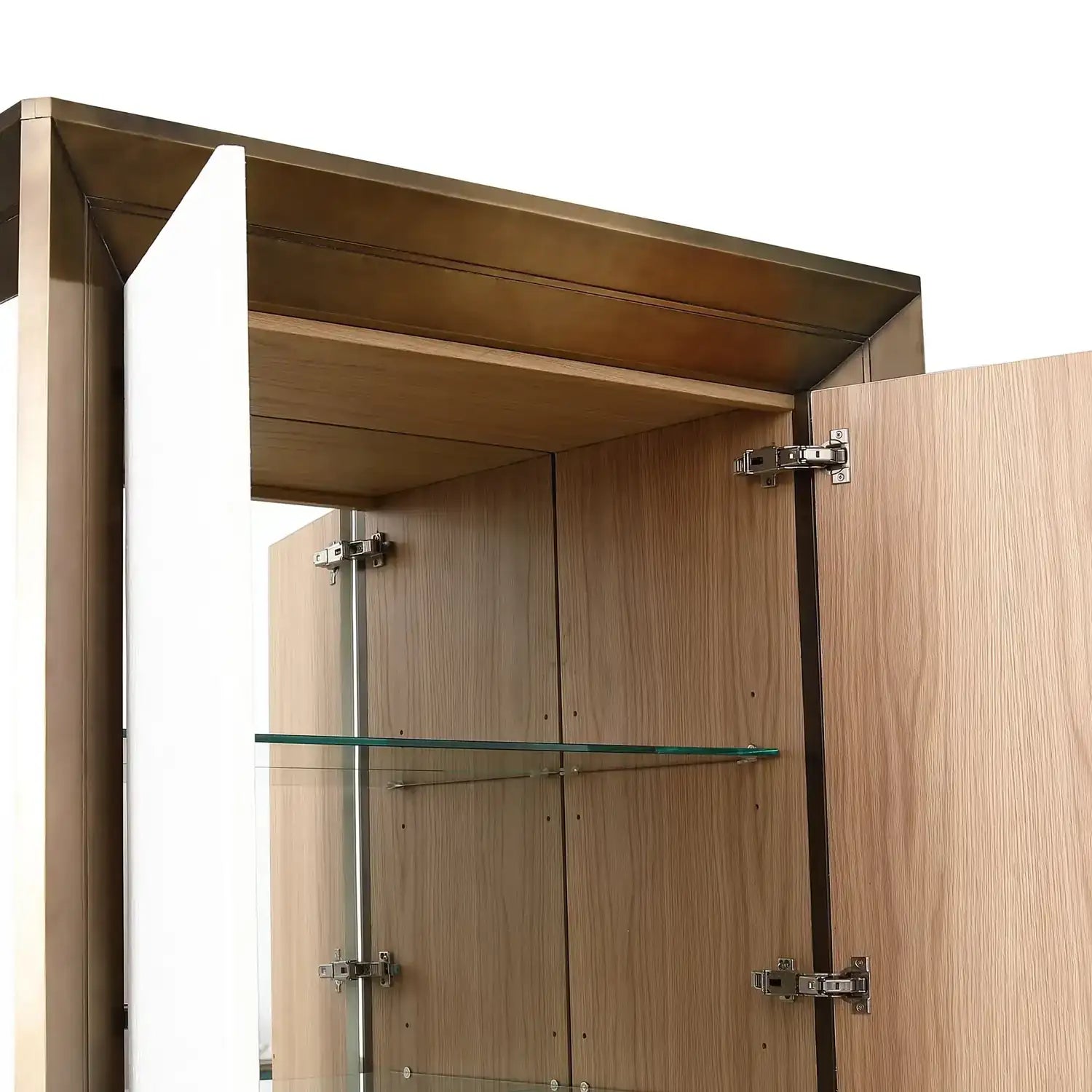 GLOBAL VIEWS FRAMED TALL CABINET - Cabinets & Bar