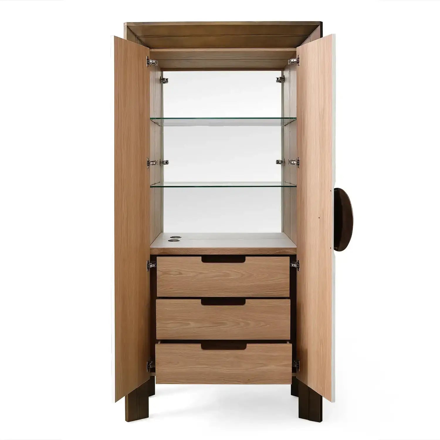 GLOBAL VIEWS FRAMED TALL CABINET - Cabinets & Bar