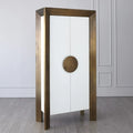 GLOBAL VIEWS FRAMED TALL CABINET - Cabinets & Bar
