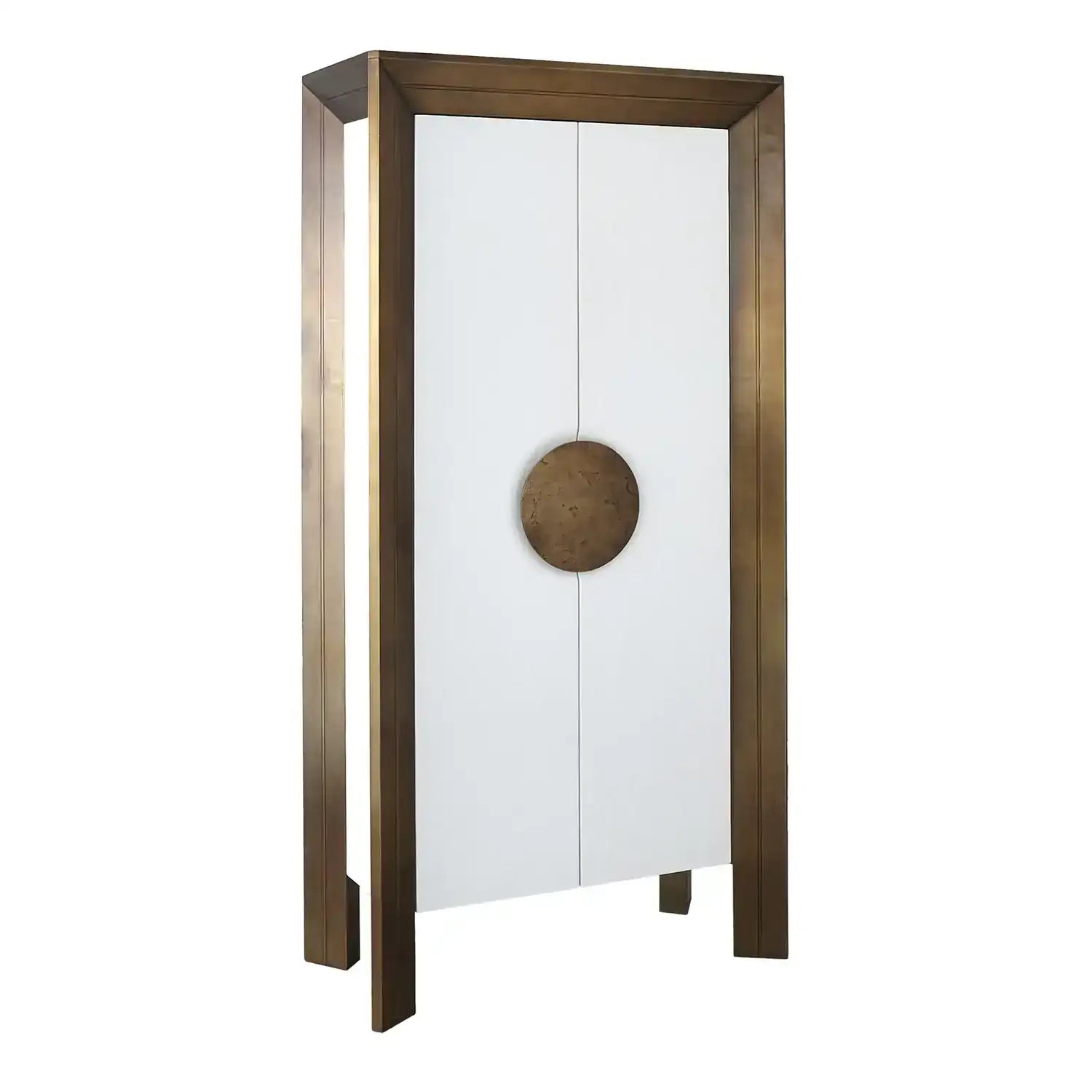 GLOBAL VIEWS FRAMED TALL CABINET - Cabinets & Bar