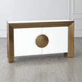 GLOBAL VIEWS FRAMED CONSOLE - Cabinets & Bar