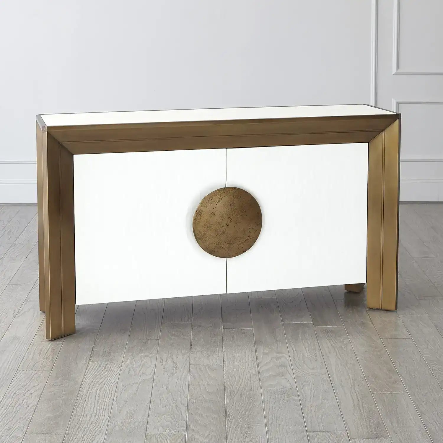 GLOBAL VIEWS FRAMED CONSOLE - Cabinets & Bar