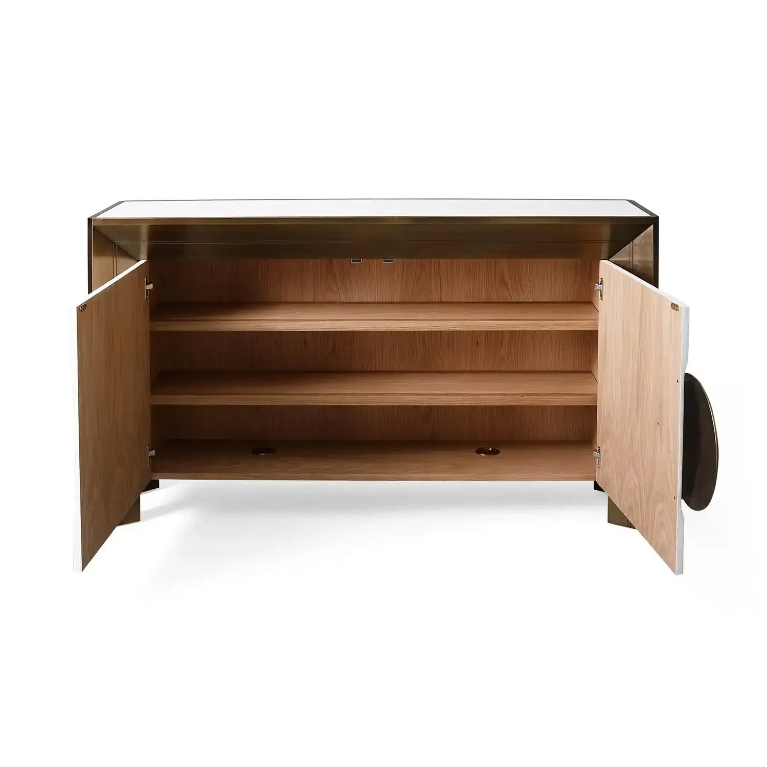 GLOBAL VIEWS FRAMED CONSOLE - Cabinets & Bar
