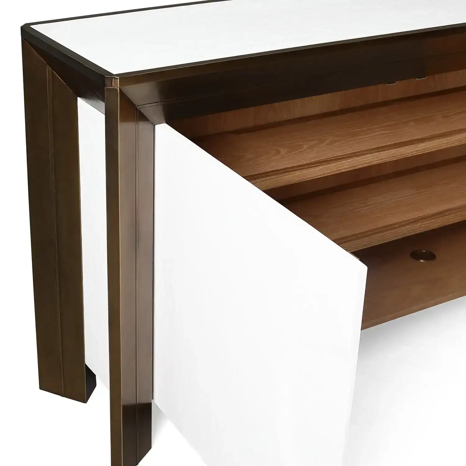 GLOBAL VIEWS FRAMED CONSOLE - Cabinets & Bar