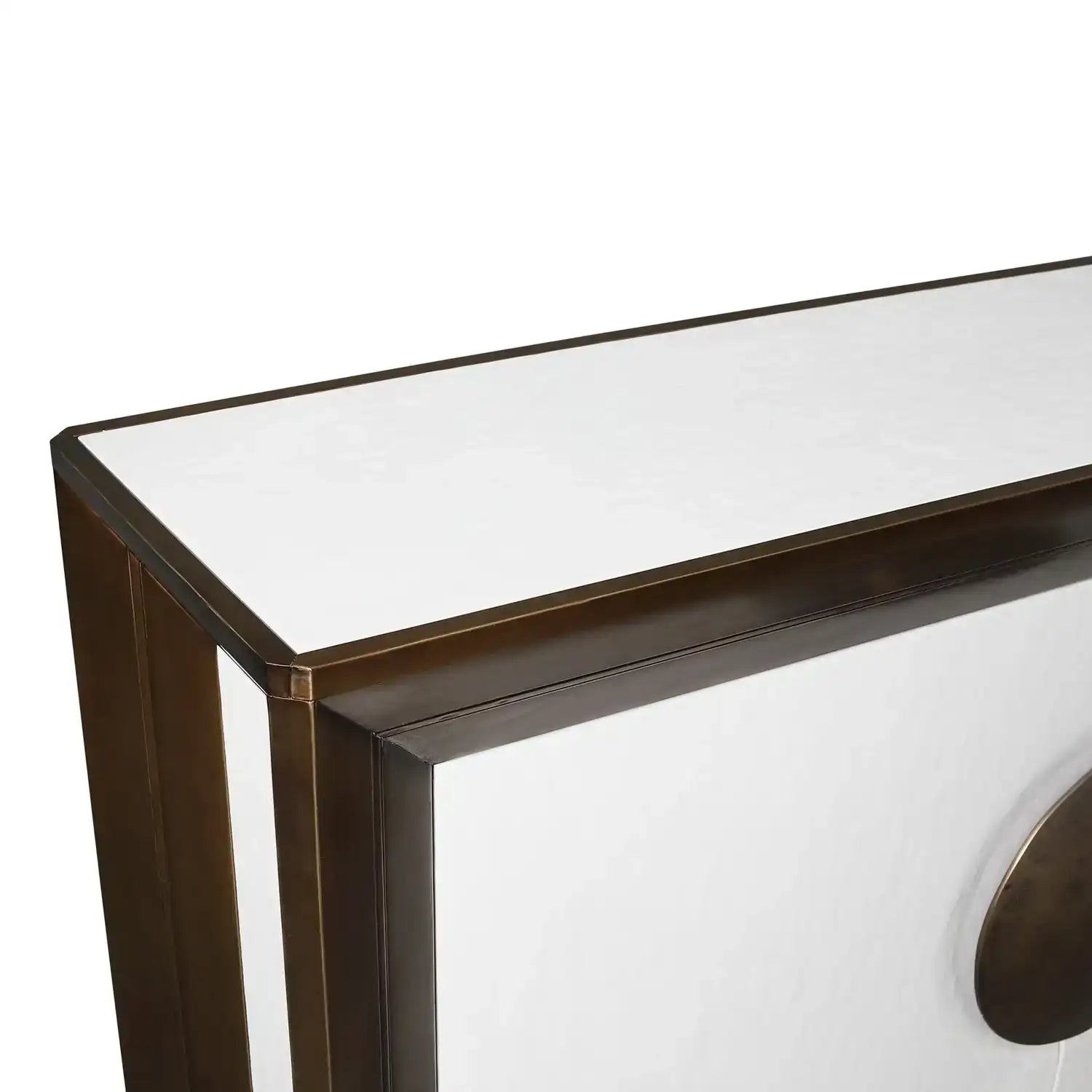 GLOBAL VIEWS FRAMED CONSOLE - Cabinets & Bar