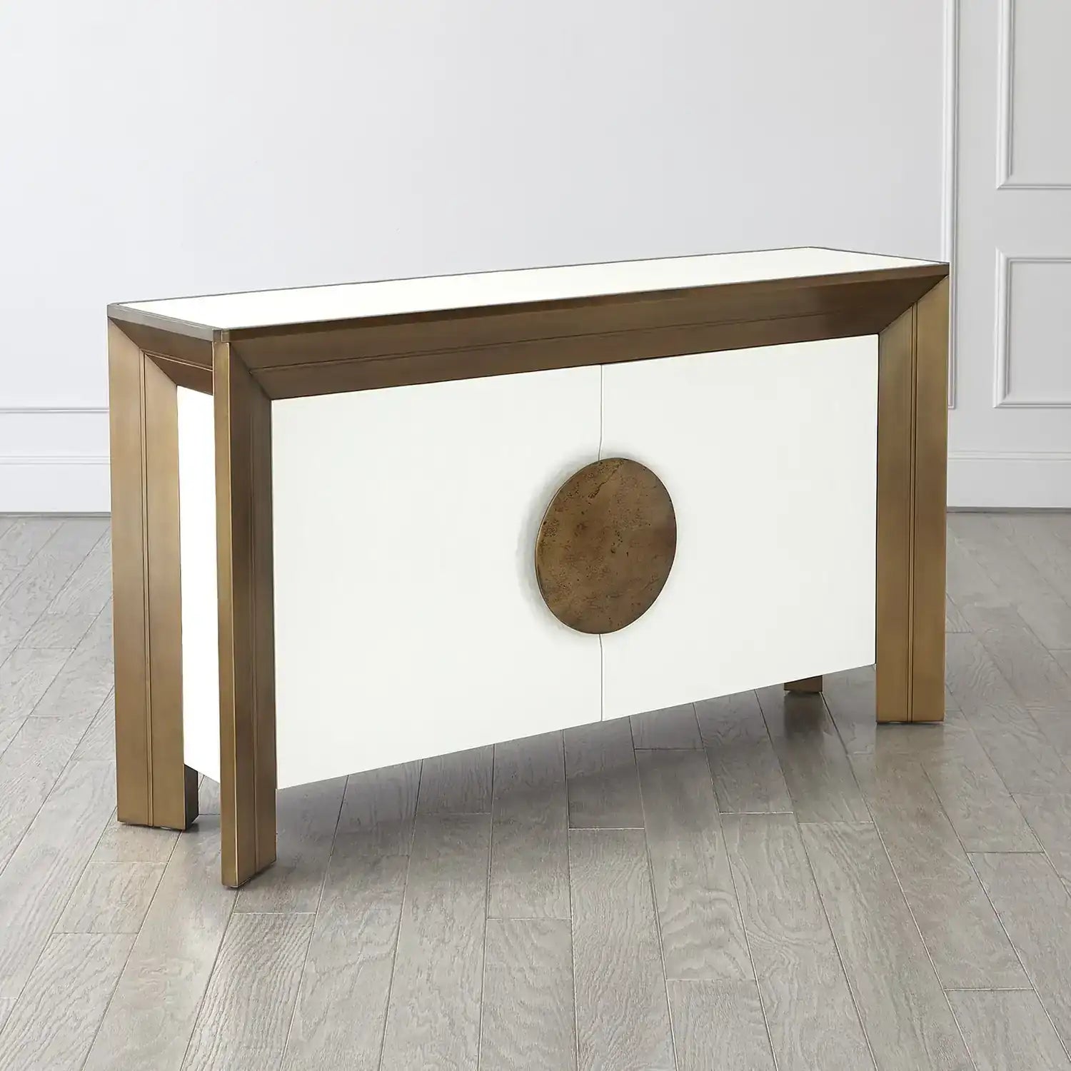 GLOBAL VIEWS FRAMED CONSOLE - Cabinets & Bar