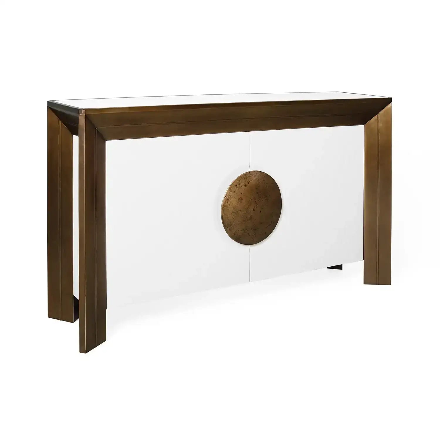 GLOBAL VIEWS FRAMED CONSOLE - Cabinets & Bar