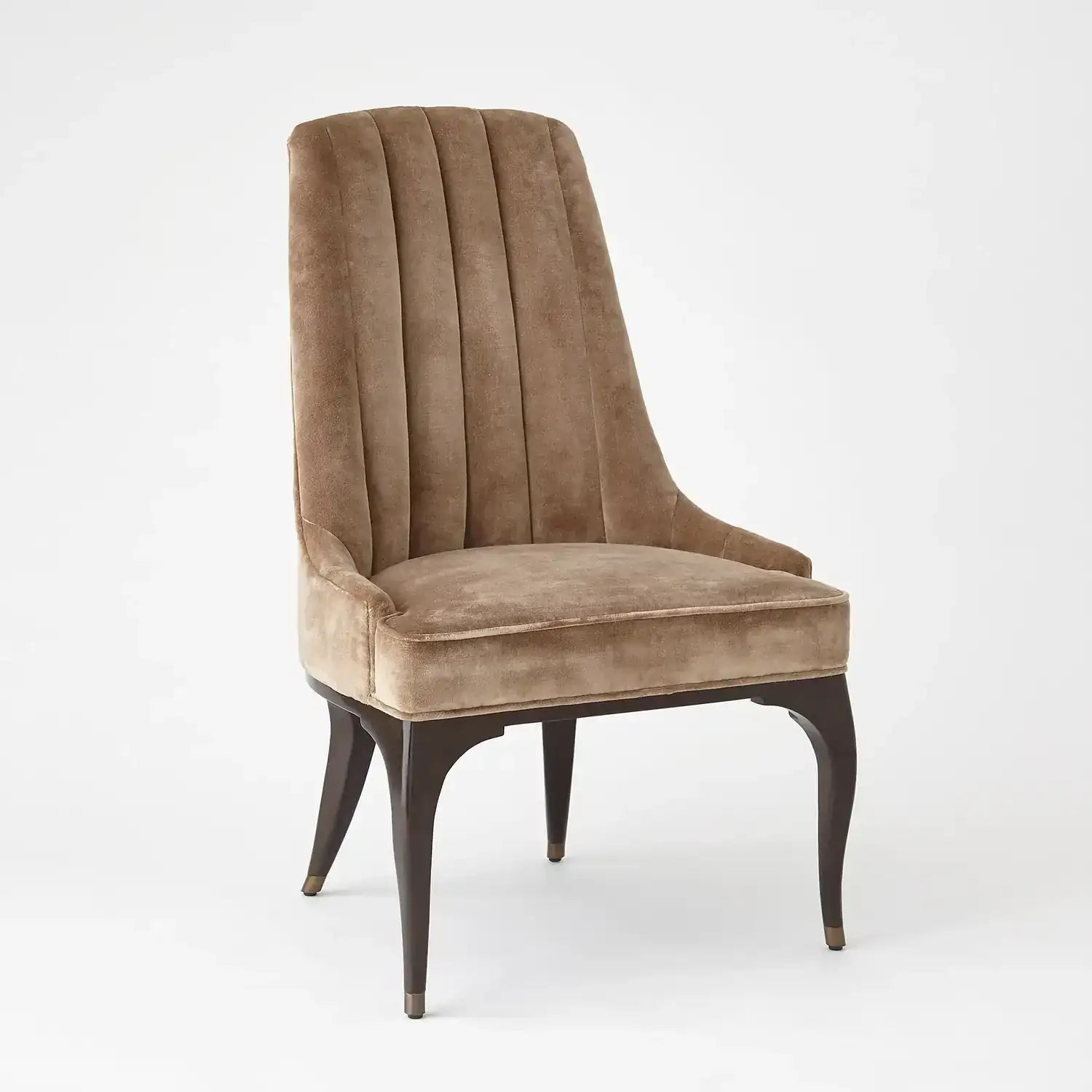 GLOBAL VIEWS CHANNEL TUFTED DINING CHAIR - Dinning Chairs