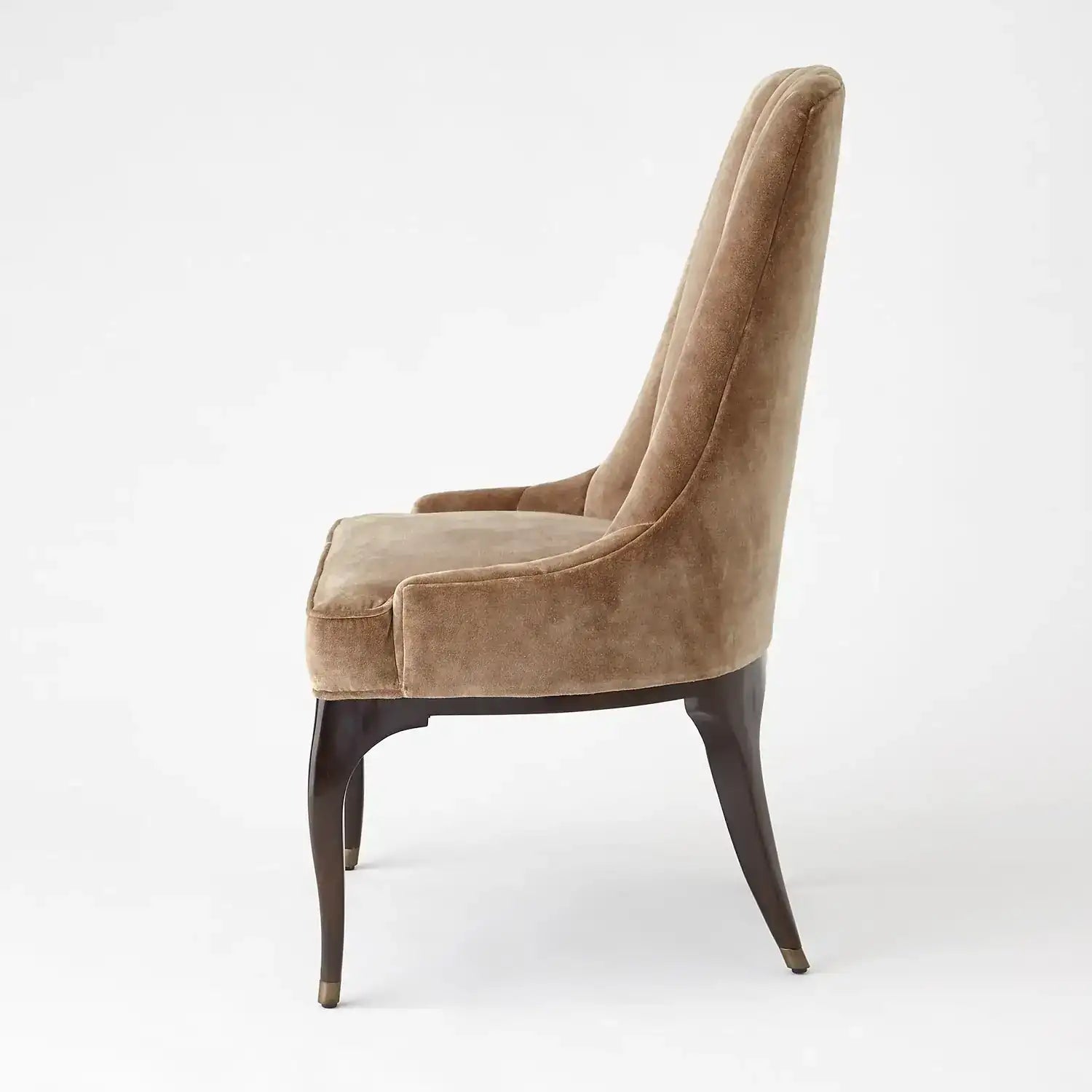 GLOBAL VIEWS CHANNEL TUFTED DINING CHAIR - Dinning Chairs