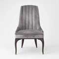 GLOBAL VIEWS CHANNEL TUFTED DINING CHAIR - Dinning Chairs