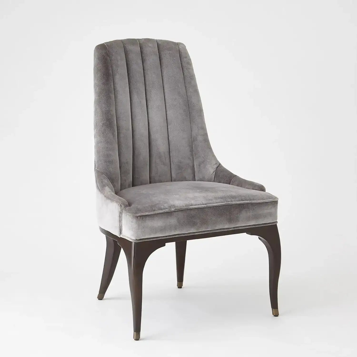 GLOBAL VIEWS CHANNEL TUFTED DINING CHAIR - Dinning Chairs