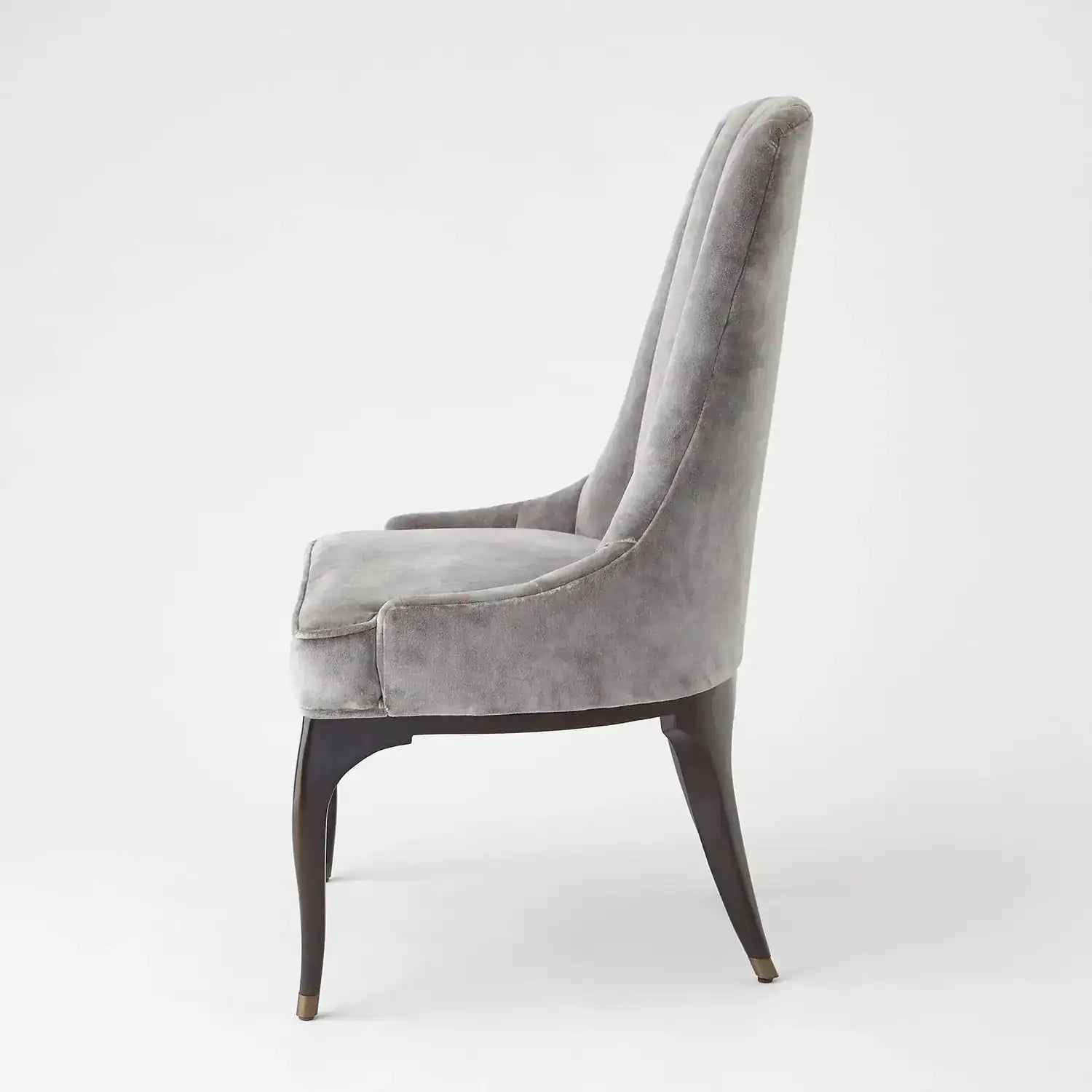 GLOBAL VIEWS CHANNEL TUFTED DINING CHAIR - Dinning Chairs