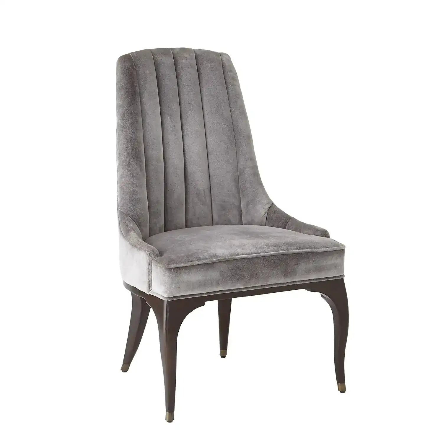 GLOBAL VIEWS CHANNEL TUFTED DINING CHAIR - Dinning Chairs
