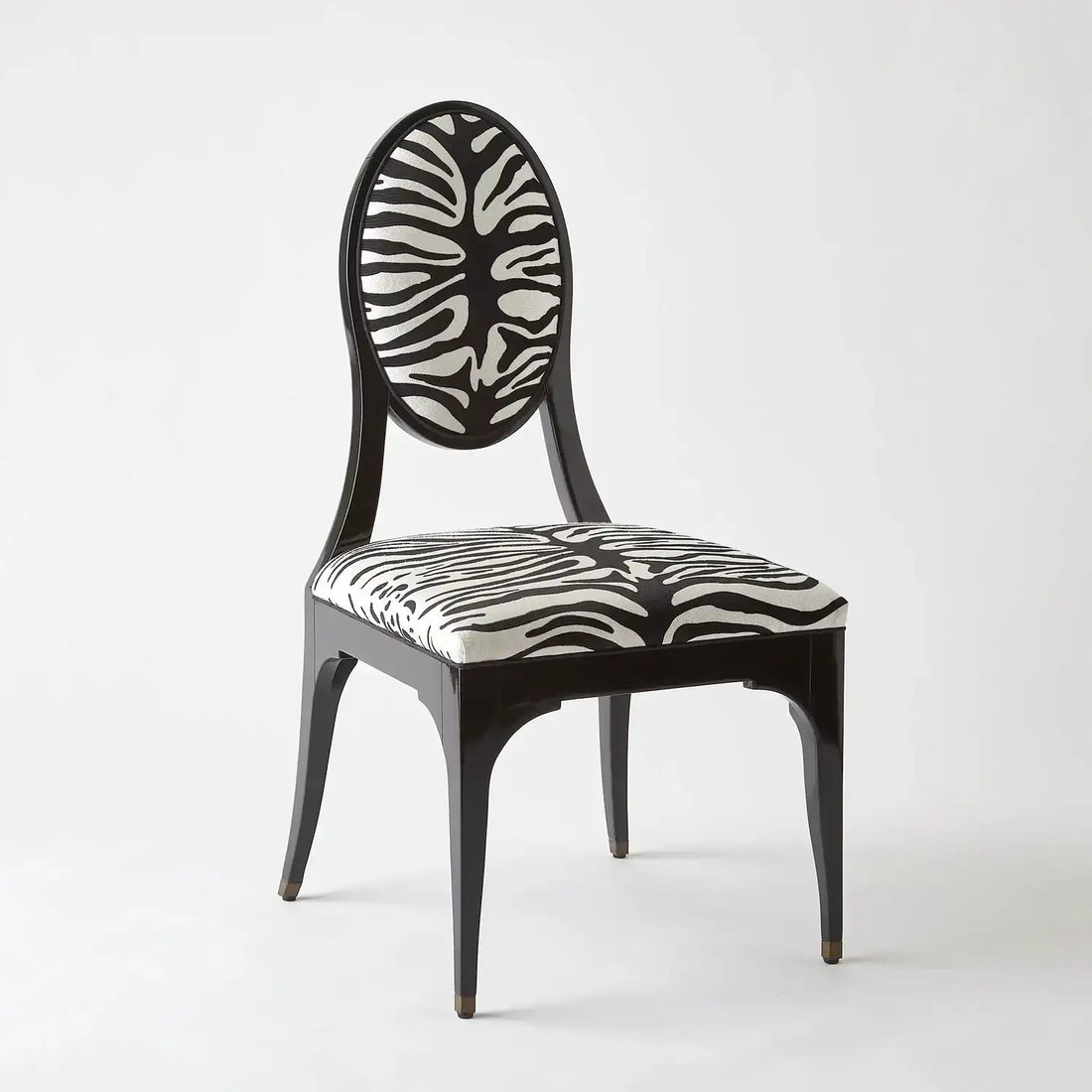 GLOBAL VIEWS ZEBRA DINING CHAIR - Dinning Chairs