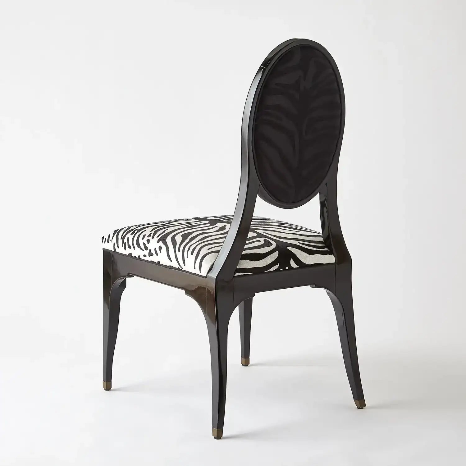 GLOBAL VIEWS ZEBRA DINING CHAIR - Dinning Chairs