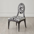GLOBAL VIEWS ZEBRA DINING CHAIR - Dinning Chairs