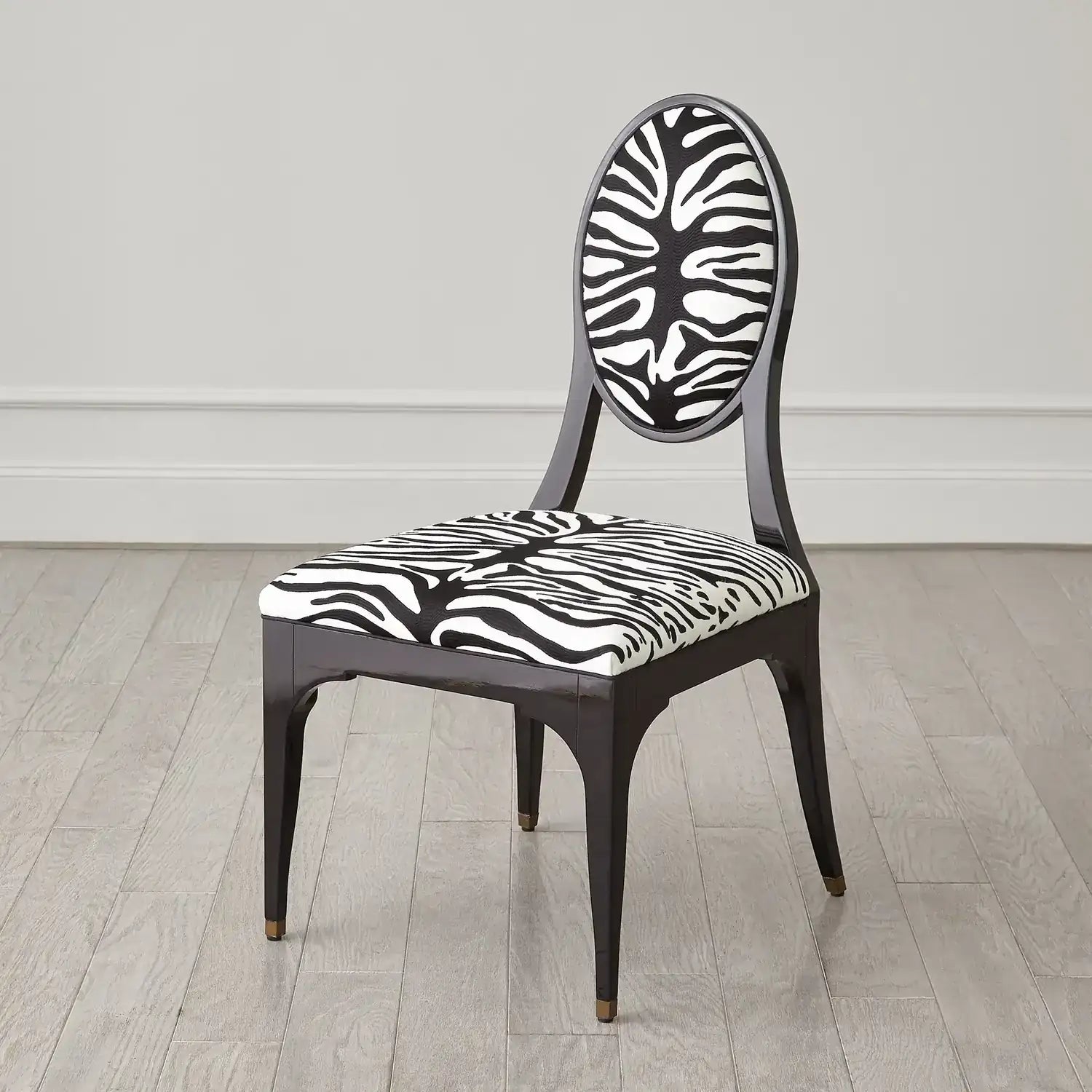 GLOBAL VIEWS ZEBRA DINING CHAIR - Dinning Chairs