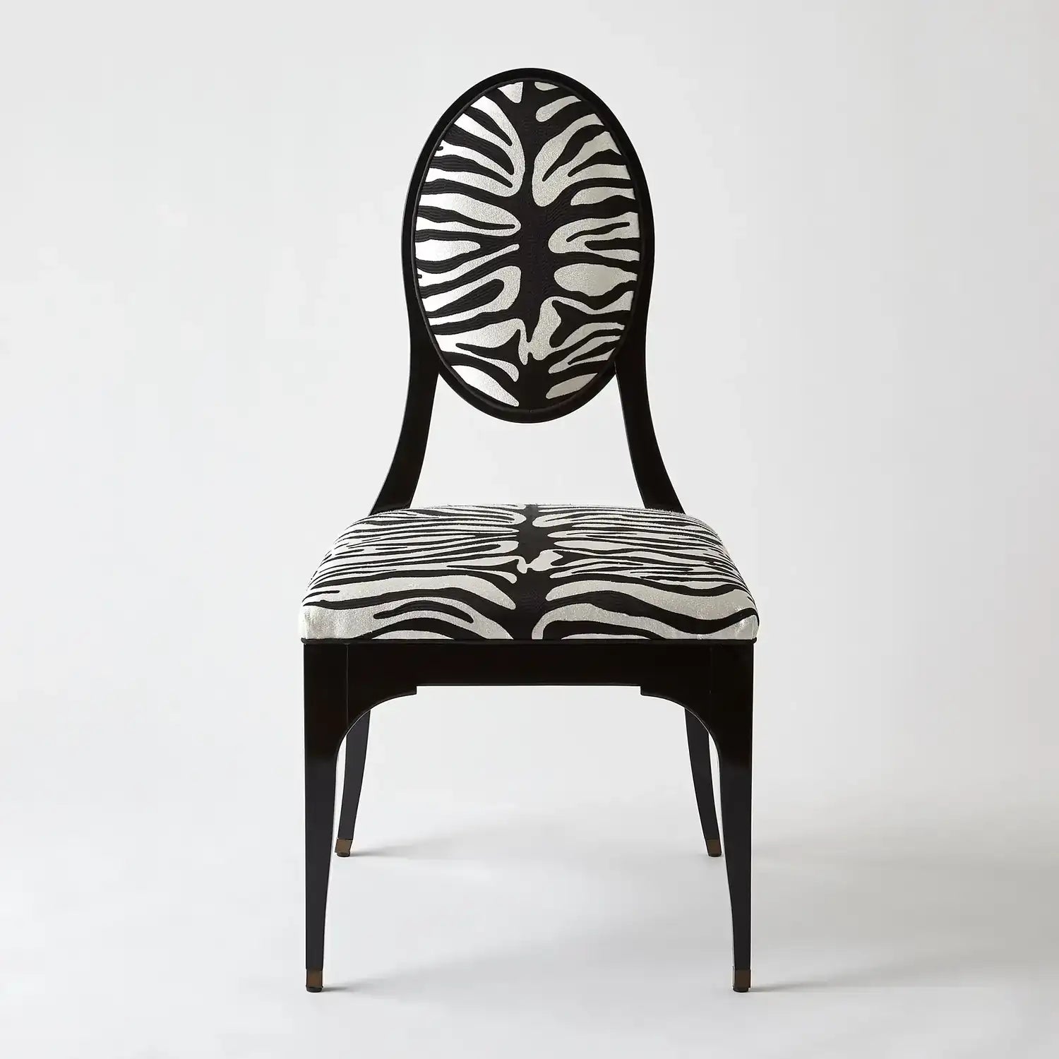 GLOBAL VIEWS ZEBRA DINING CHAIR - Dinning Chairs