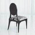 GLOBAL VIEWS ZEBRA DINING CHAIR - Dinning Chairs