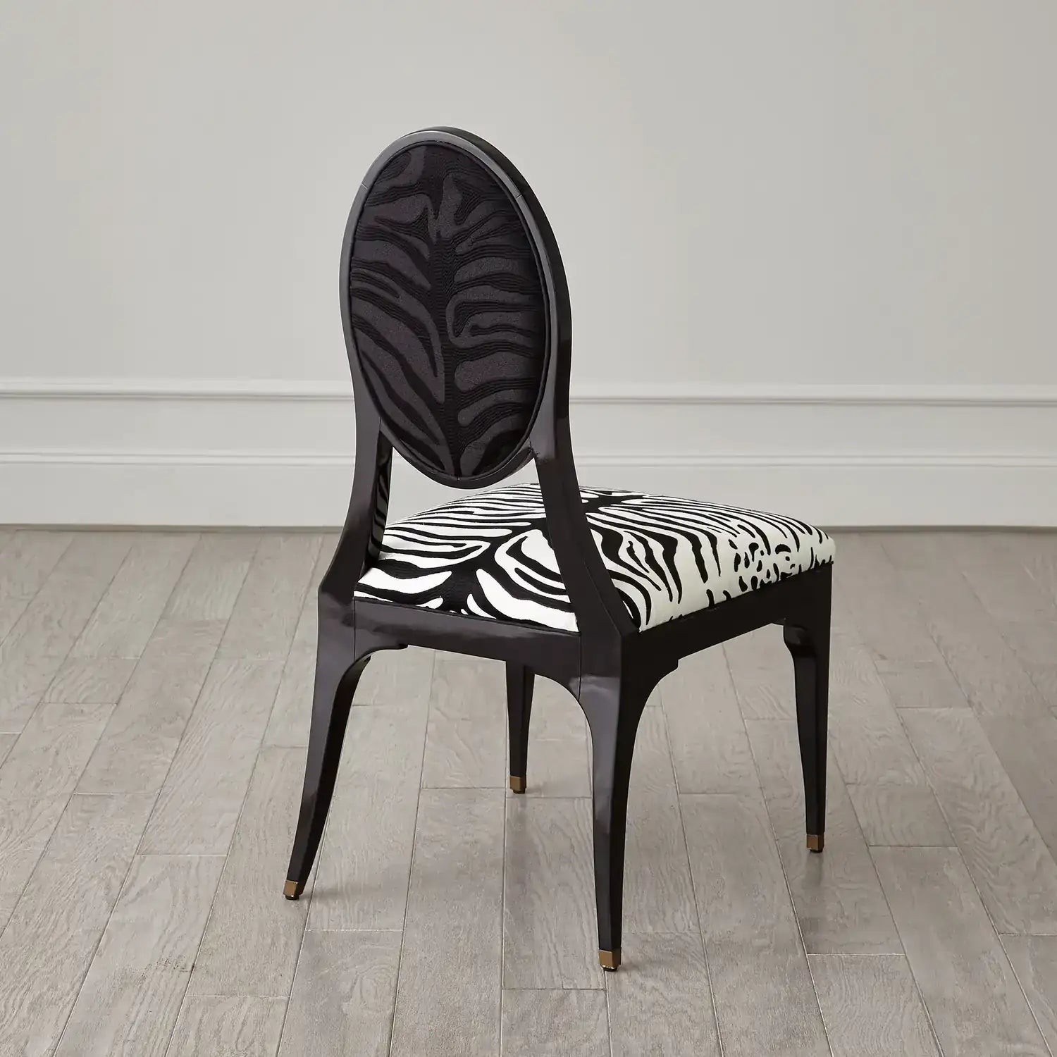 GLOBAL VIEWS ZEBRA DINING CHAIR - Dinning Chairs