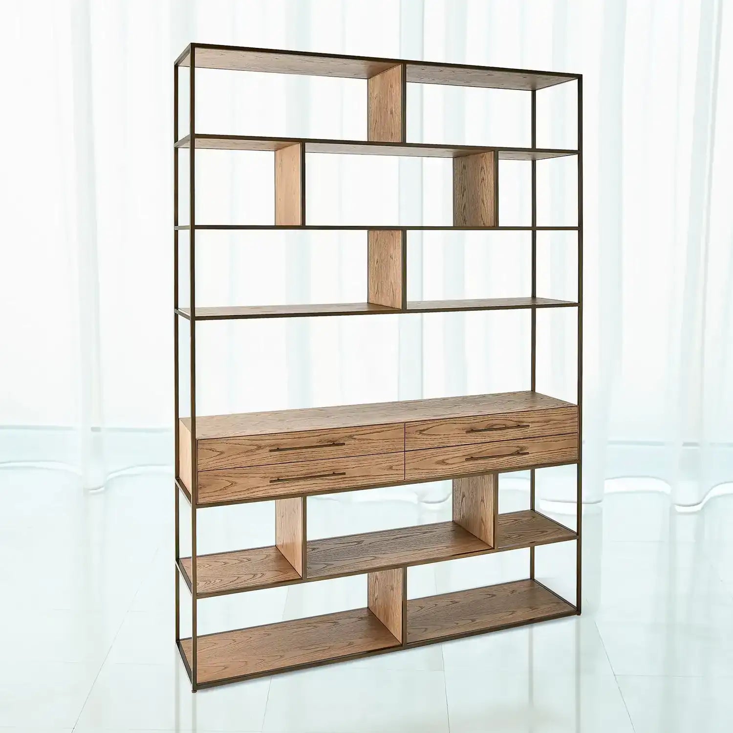 GLOBAL VIEWS MACK ETAGERE - Cabinets & Bar