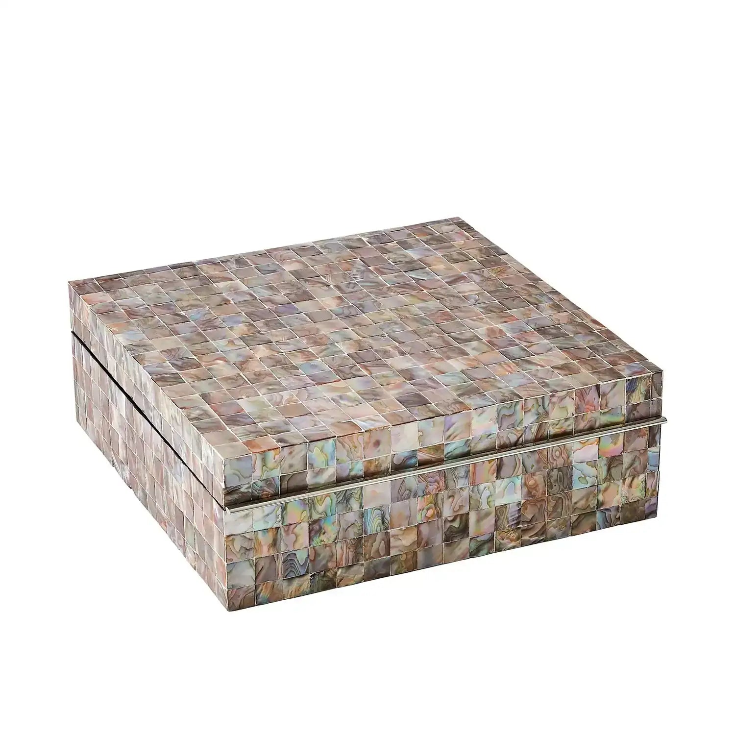 GLOBAL VIEWS MOTHER OF PEARL BOX - Decorative Accents