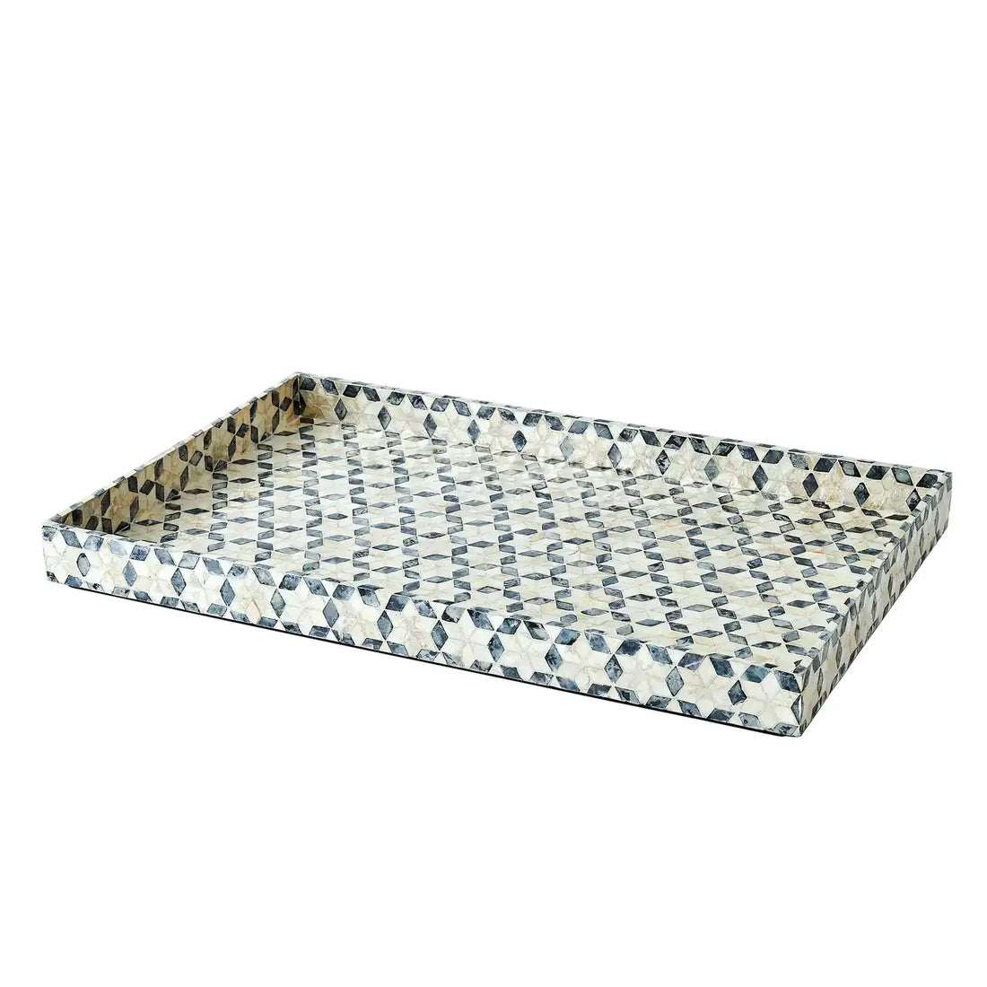 GLOBAL VIEWS CAPIZ SHELL TRAY - Decorative Accents