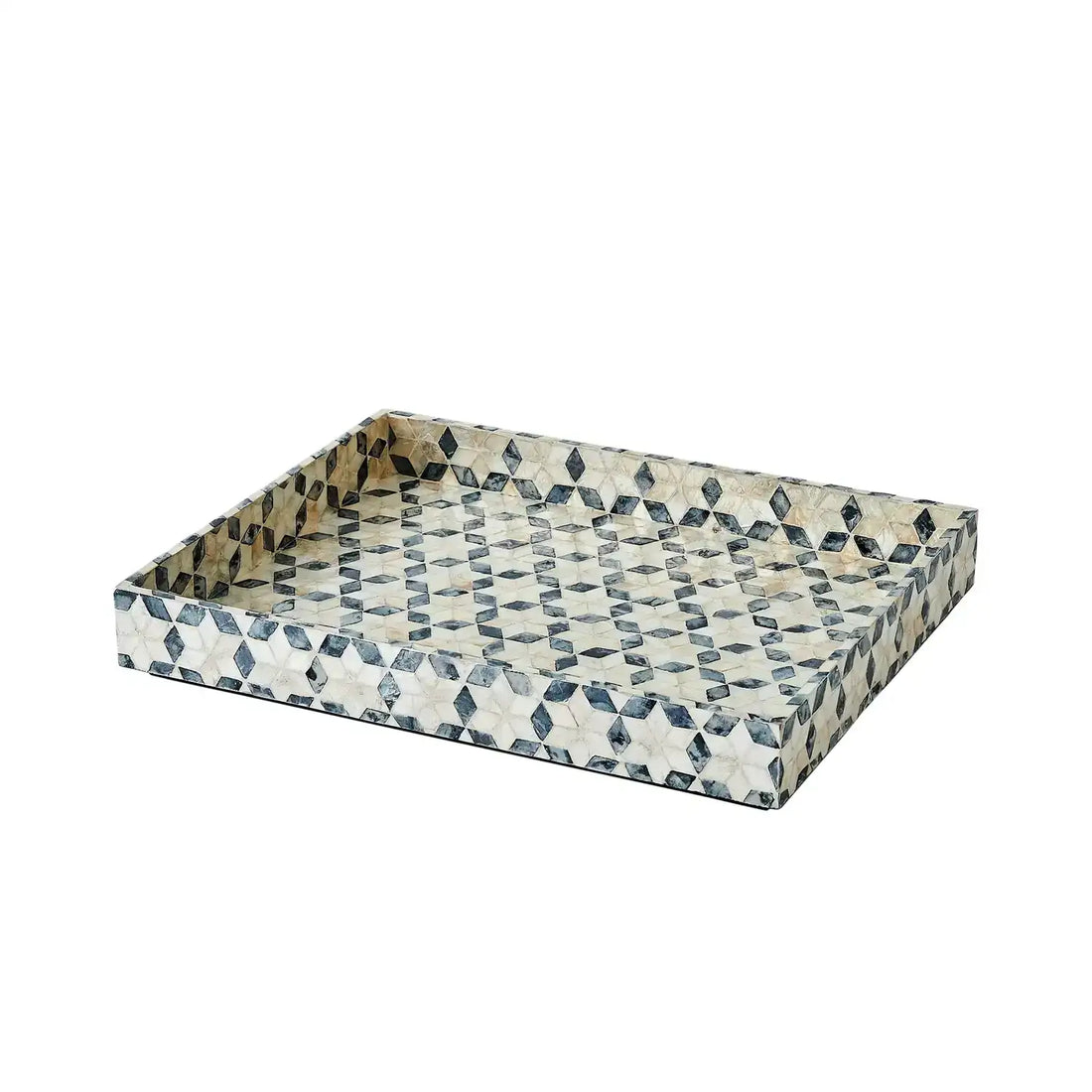 GLOBAL VIEWS CAPIZ SHELL TRAY - Decorative Accents