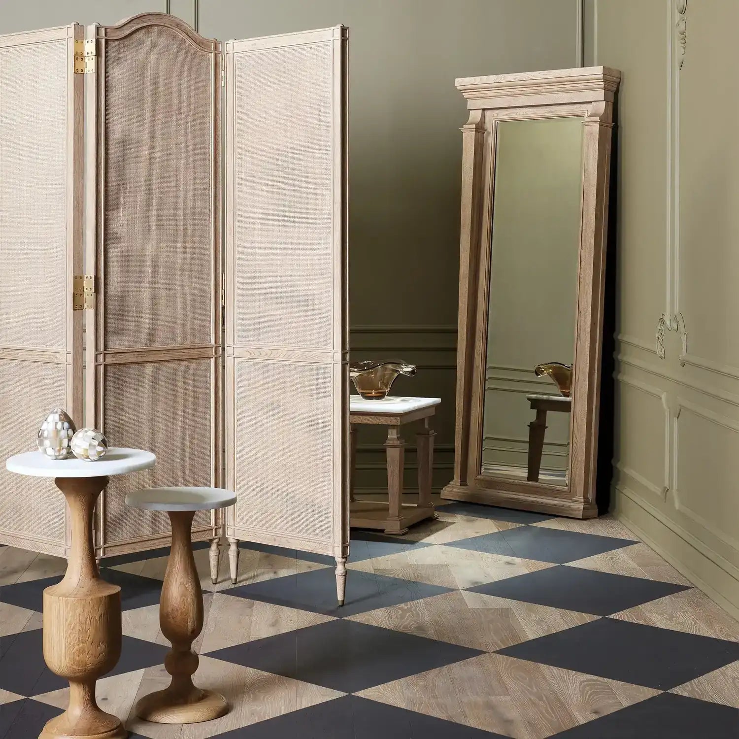 GLOBAL VIEWS JOSEPHINE FLOOR MIRROR - Mirrors