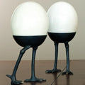 GLOBAL VIEWS IVORY CRACKLE EGG - Decorative Accents