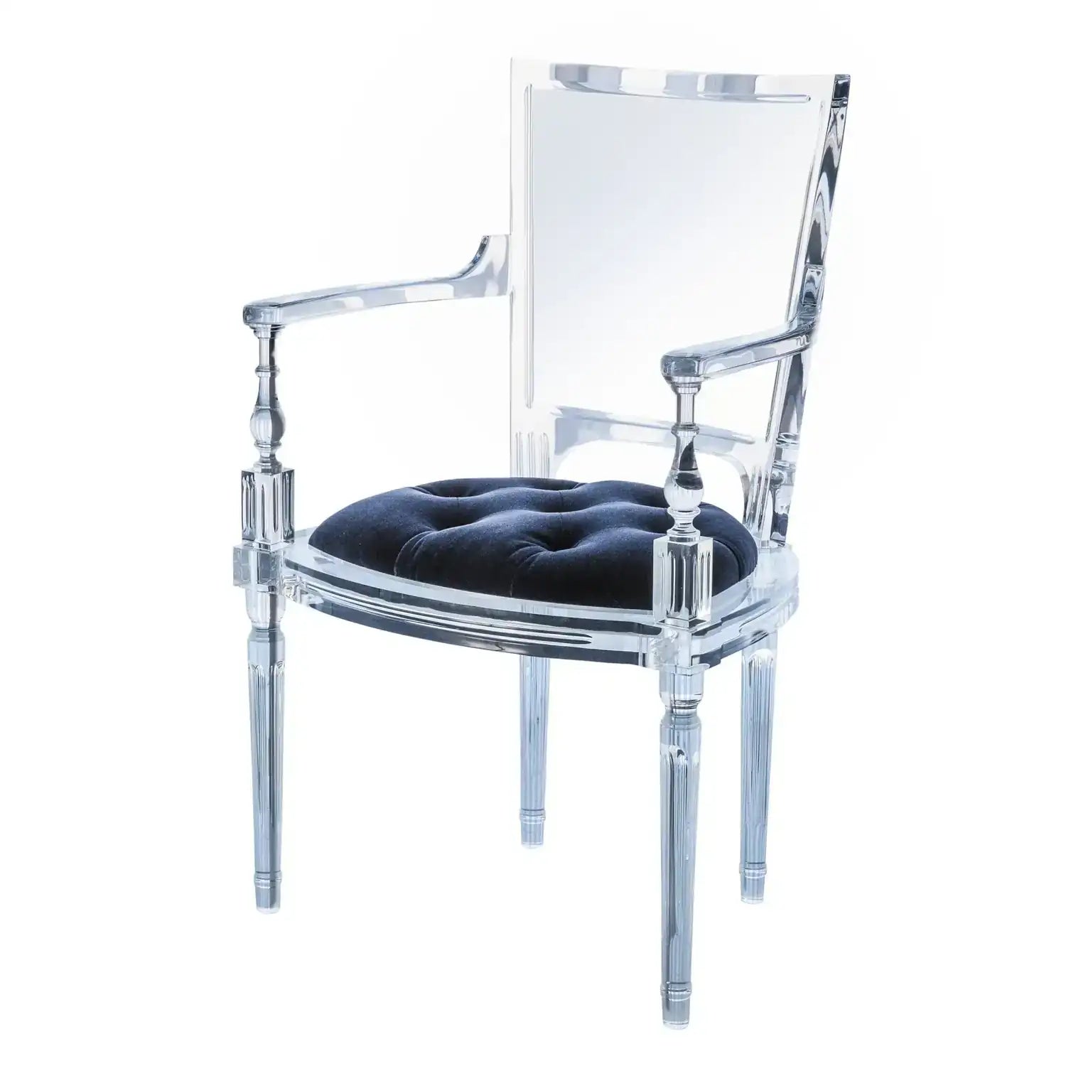 GLOBAL VIEWS MARILYN ACRYLIC ARM CHAIR - Dinning Chairs