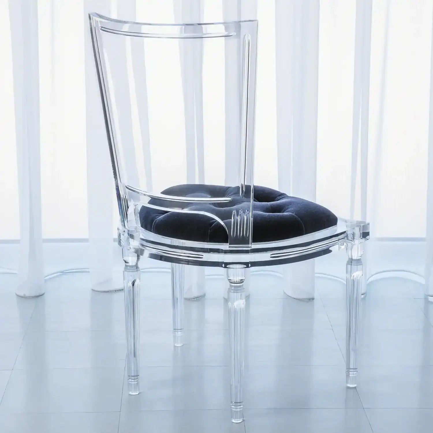 GLOBAL VIEWS MARILYN ACRYLIC SIDE CHAIR - Dinning Chairs