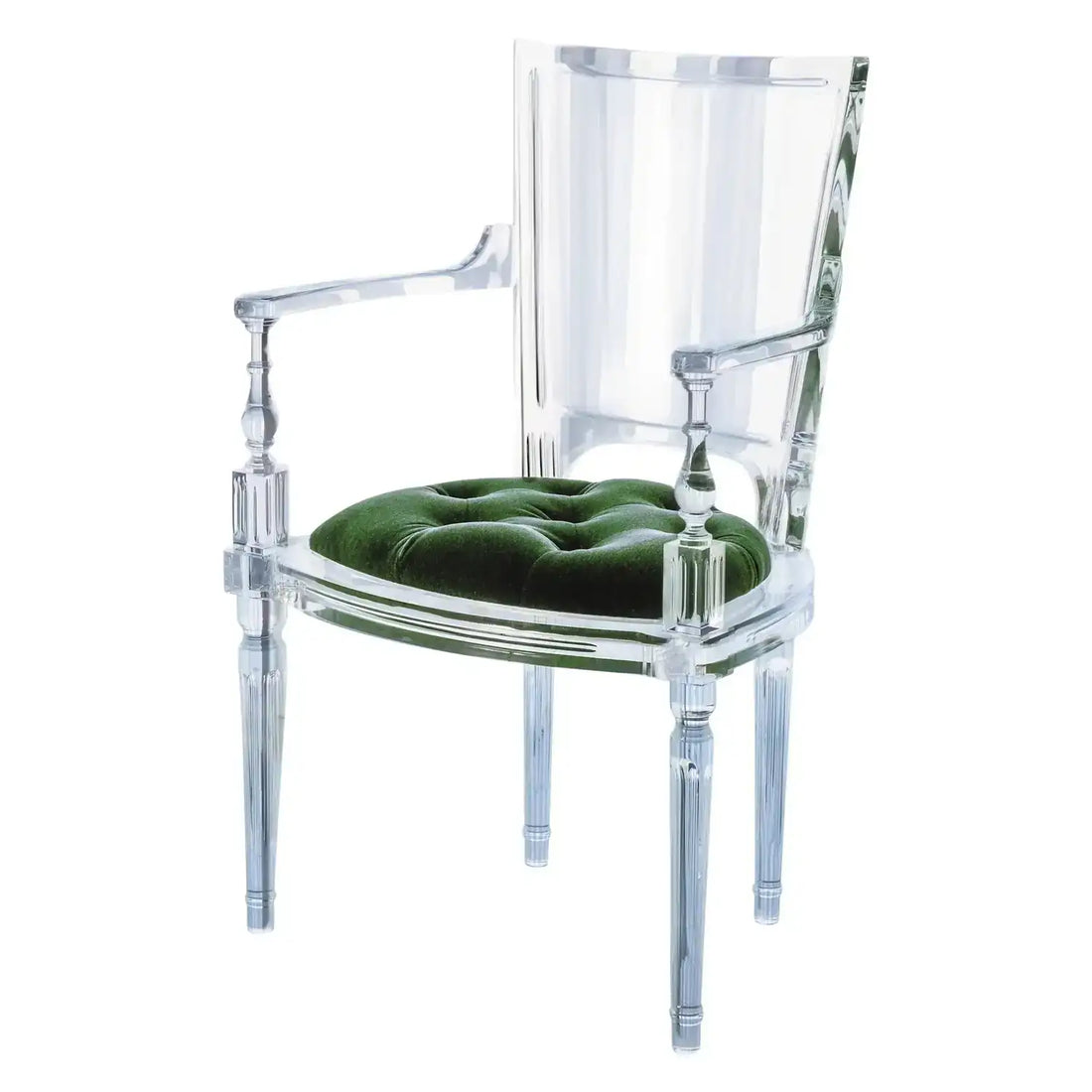 GLOBAL VIEWS MARILYN ACRYLIC ARM CHAIR - Dinning Chairs