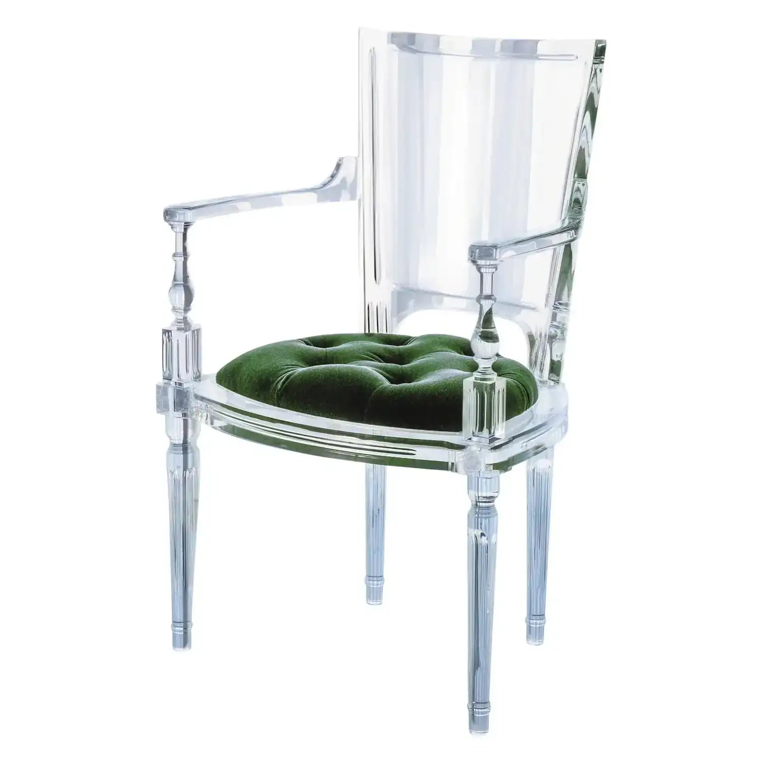 GLOBAL VIEWS MARILYN ACRYLIC ARM CHAIR - Dinning Chairs