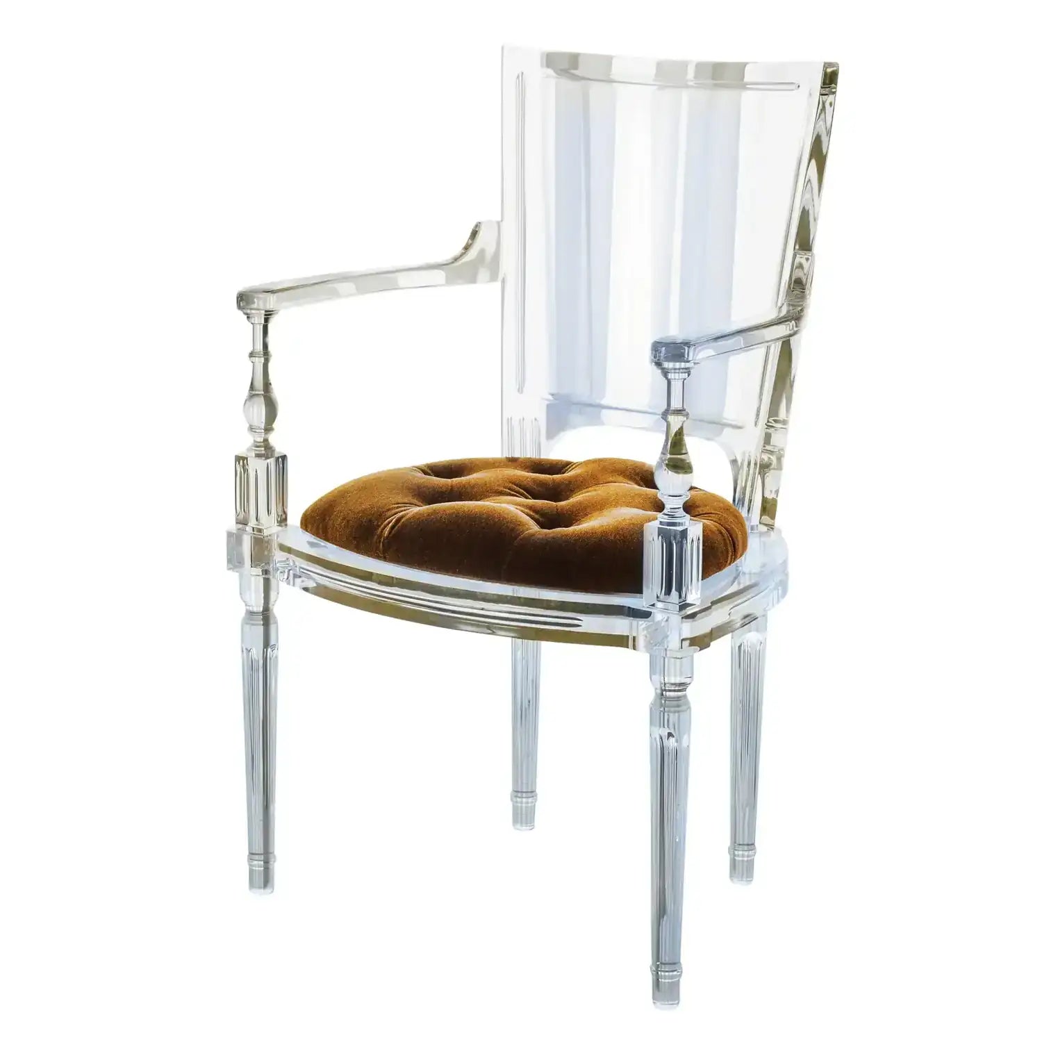 GLOBAL VIEWS MARILYN ACRYLIC ARM CHAIR - Dinning Chairs