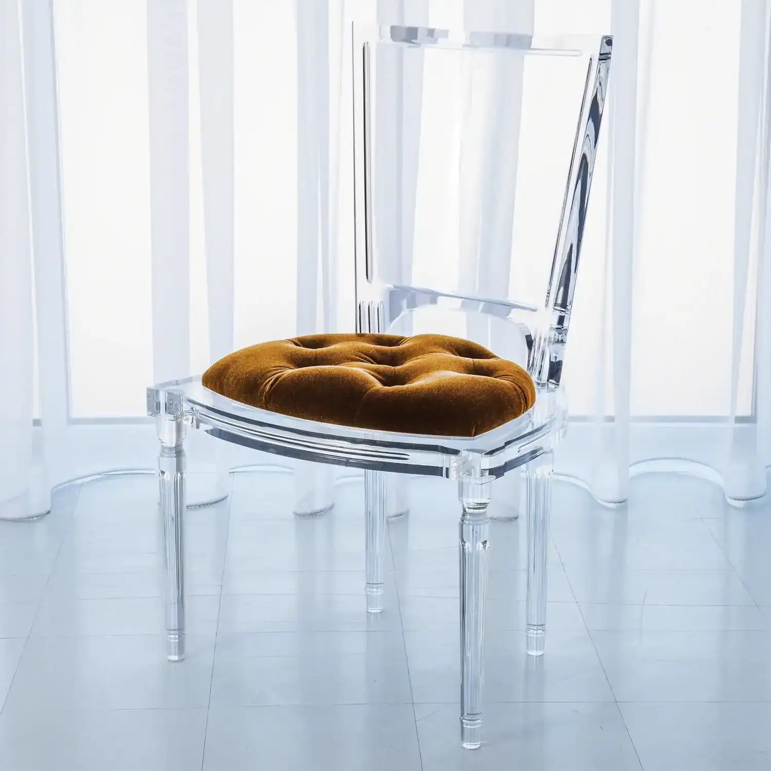 GLOBAL VIEWS MARILYN ACRYLIC SIDE CHAIR - Dinning Chairs