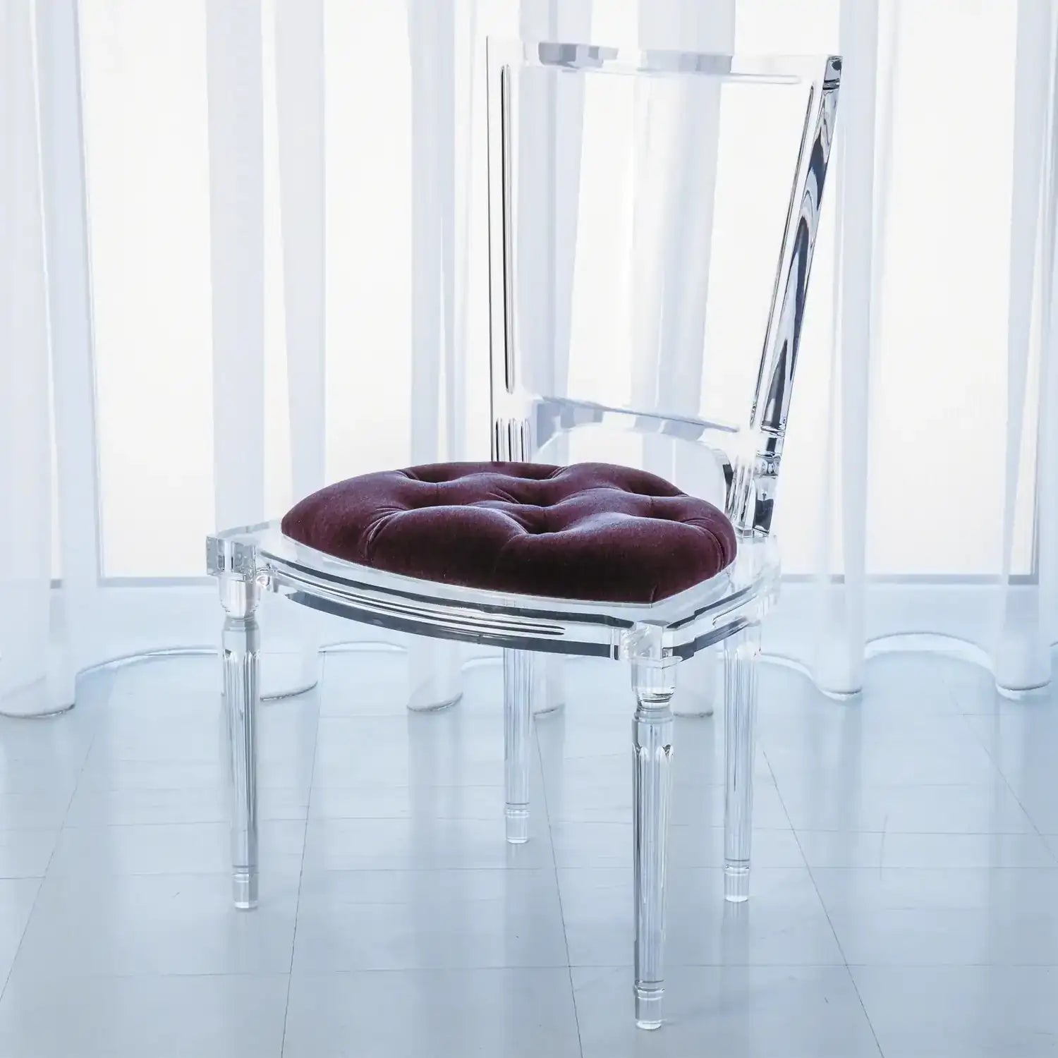 GLOBAL VIEWS MARILYN ACRYLIC SIDE CHAIR - Dinning Chairs