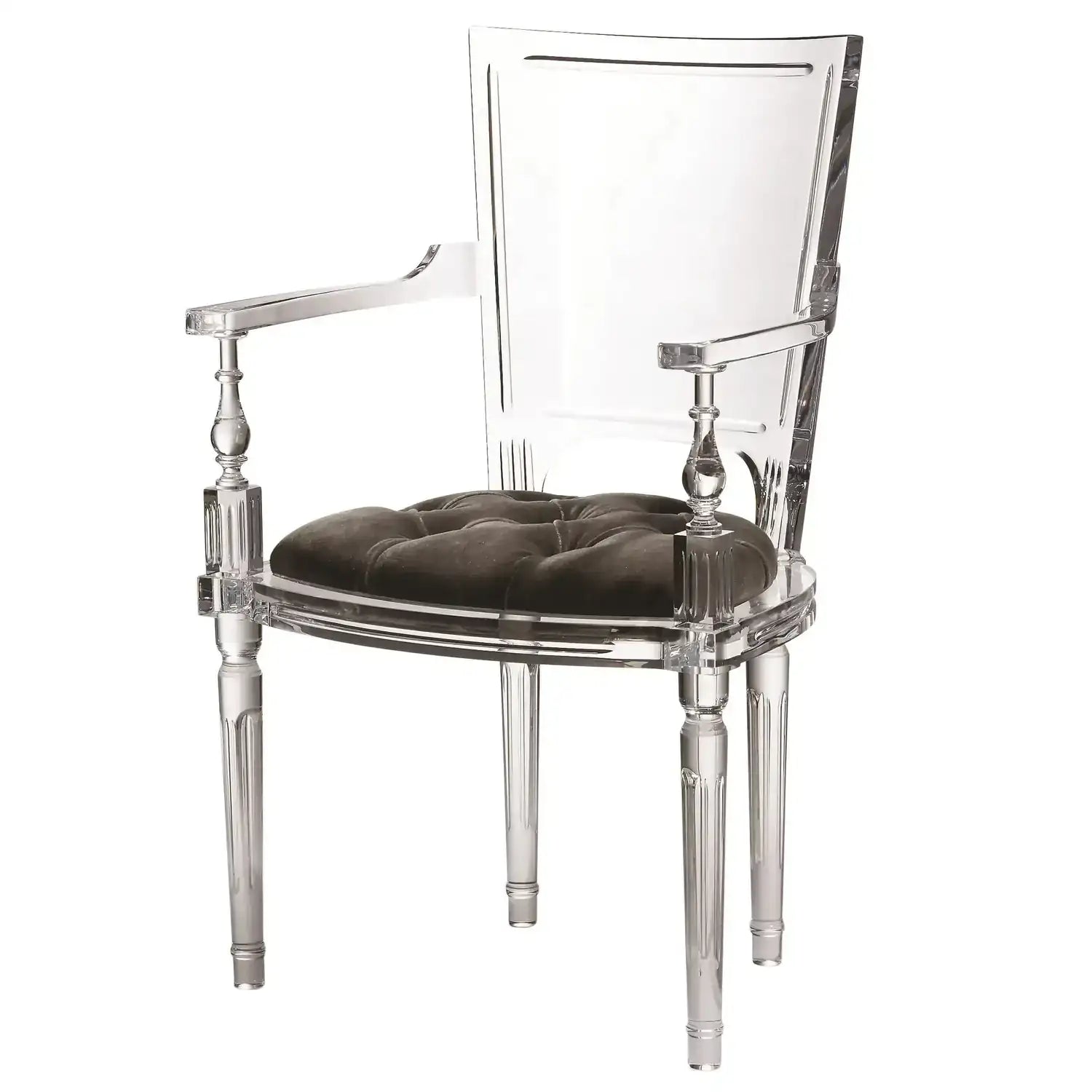GLOBAL VIEWS MARILYN ACRYLIC ARM CHAIR - Dinning Chairs