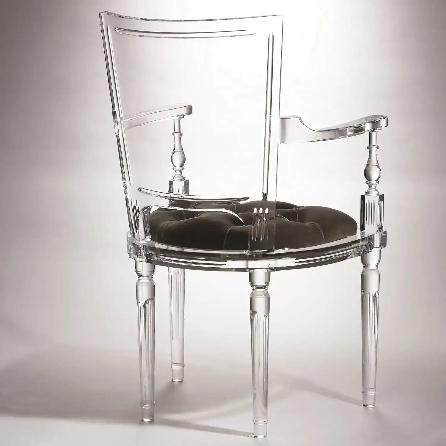 GLOBAL VIEWS MARILYN ACRYLIC ARM CHAIR - Dinning Chairs